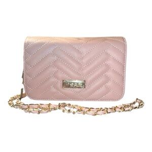 bebe Blush Quilted Crossbody Bag